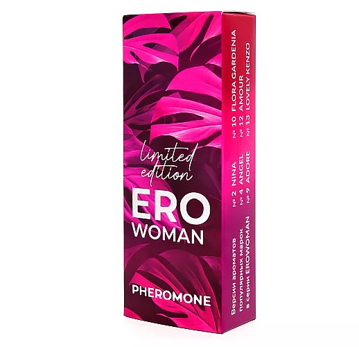 Парфюмированное средство с феромонами Erowoman №10 Limited Ed. – философия аромата «Флора Гардениа»