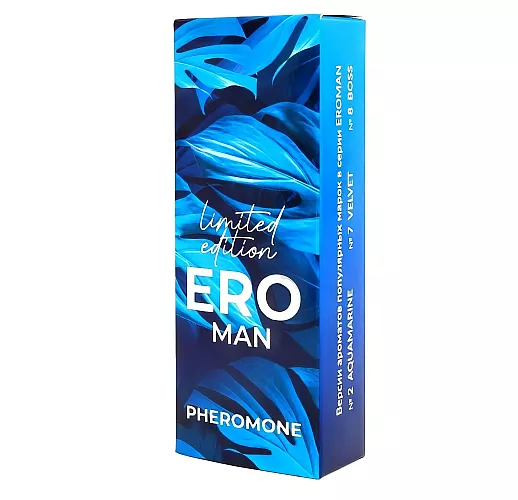 Парфюмированное средство с феромонами Eroman №2 Limited Ed. – философия аромата «Акуамарине»