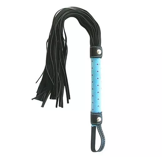 Черно-голубая плетка Notabu - 46 см.