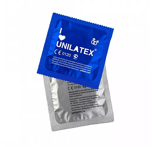 Классические презервативы Unilatex "Natural Plain" с силиконовой смазкой - 12 шт. + 3 шт. в подарок Классические презервативы Unilatex "Natural Plain" с силиконовой смазкой - 12 шт. + 3 шт. в подарок