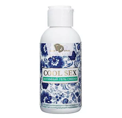 Интимная гель-смазка COOL SEX с легким пролонгирующим эффектом - 100 мл.