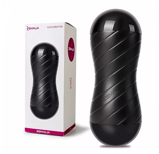 Двусторонний мастурбатор Gina в тубе - вагина и ротик