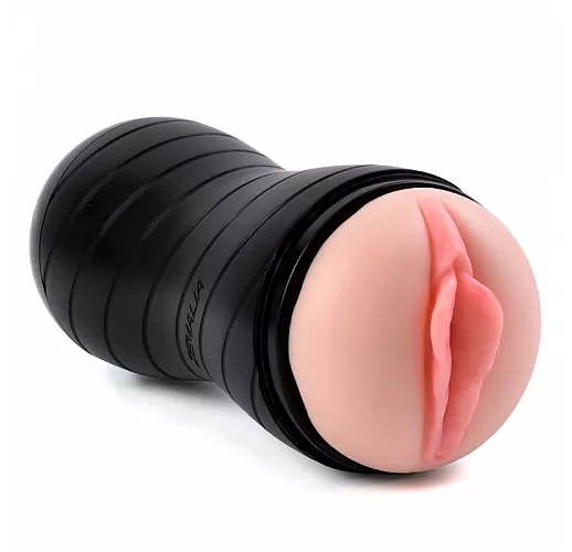 Двусторонний мастурбатор Gina в тубе - вагина и ротик