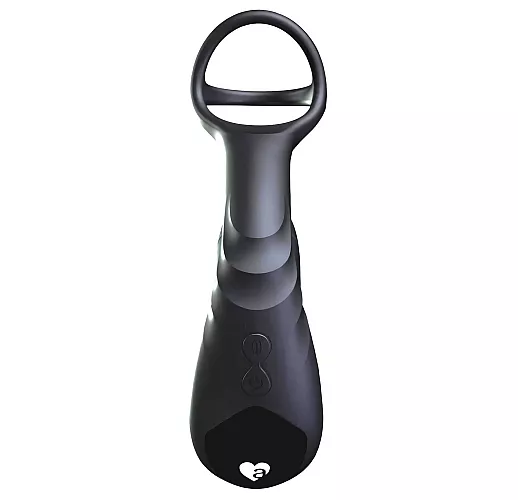 Массажёр простаты Amovibe "Pulse" с 10 режимами вибрации и функцией осцилляции, пульт ДУ, IPX7, USB