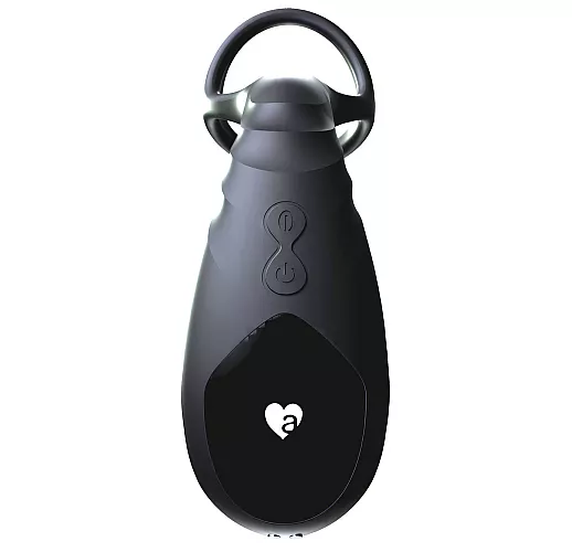 Массажёр простаты Amovibe "Pulse" с 10 режимами вибрации и функцией осцилляции, пульт ДУ, IPX7, USB