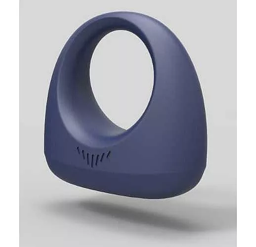 Синее эрекционное smart-кольцо MAGIC MOTION DANTE