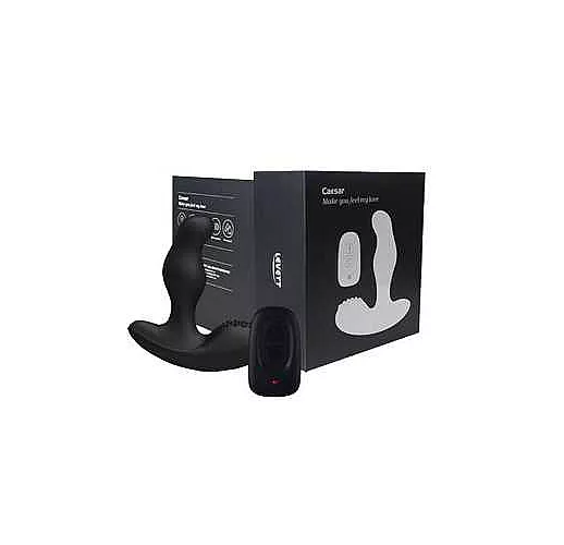 Стимулятор простаты Levett Caesar с вращающейся головкой и с пультом ДУ