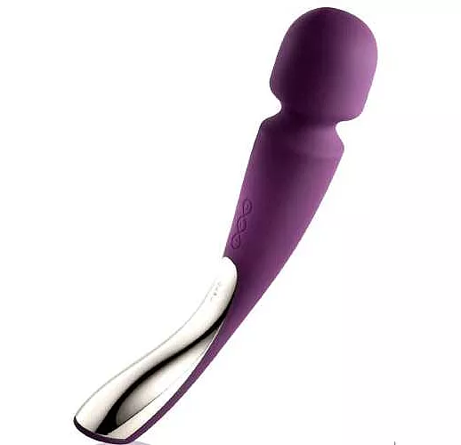 Большой профессиональный массажер Smart Wand Large фиолетового цвета