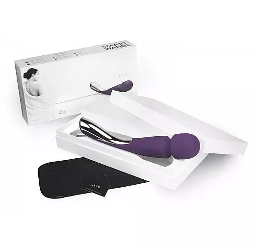 Большой профессиональный массажер Smart Wand Large фиолетового цвета