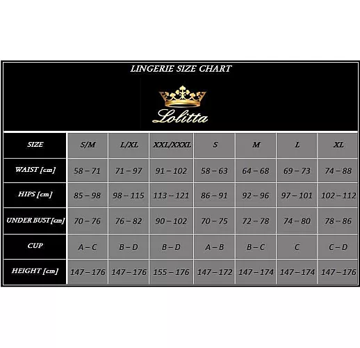 Откровенный комплект Perfect L-XL черный