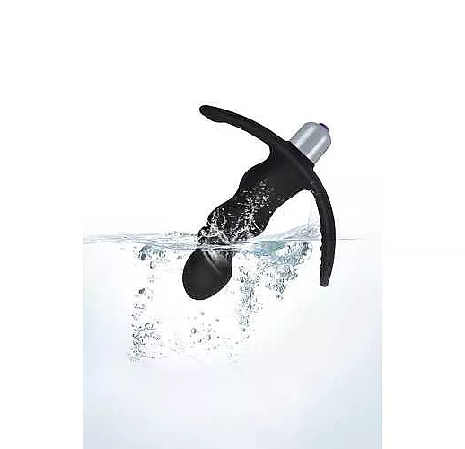 Черный стимулятор простаты Levett Zac