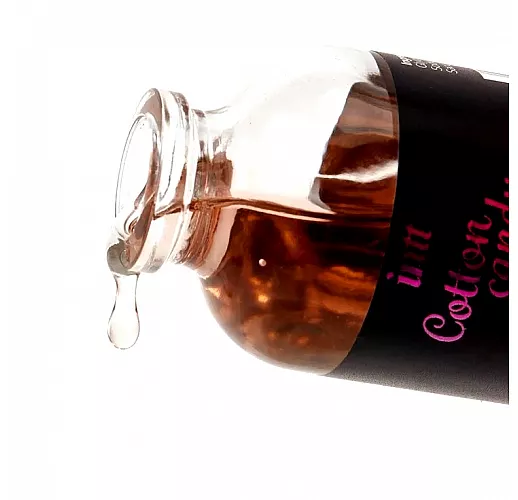 Съедобный массажный гель intt "Cotton Candy" со вкусом сахарной ваты и согревающим эффектом - 30 мл.