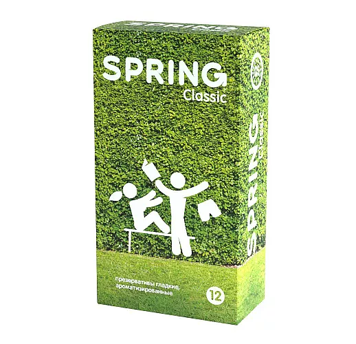 Классические презервативы SPRING CLASSIC - 12 шт.