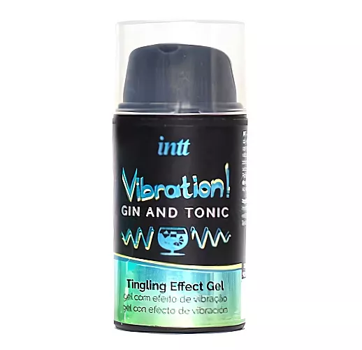 Гель-возбудитель «жидкий вибратор» intt "Vibra! Gin & Tonic" с экстрактом «Acmella Oleracea» - 15 мл