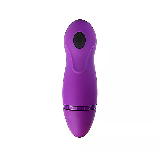 Фиолетовое силиконовое виброяйцо Cosmo "Lady's Dream" с 8 режимами вибрации и пультом управления