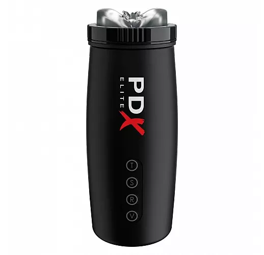 Автоматический мастурбатор PD╳ Elite "Moto Bator 2" вибрация, пульсация, «сосание», эскалация, USB