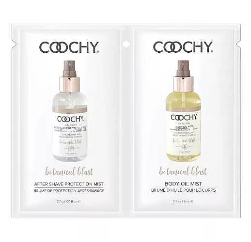 Набор - масло с феромонами и лосьон после бритья COOCHY BOTANTICAL BLAST - 6 мл. и 2,7 гр. Набор - масло с феромонами и лосьон после бритья COOCHY BOTANTICAL BLAST - 6 мл. и 2,7 гр.