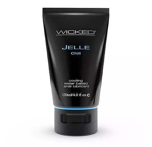 Анальный охлаждающий лубрикант WICKED JELLE CHILL на водной основе - 120 мл. Анальный охлаждающий лубрикант WICKED JELLE CHILL на водной основе - 120 мл.