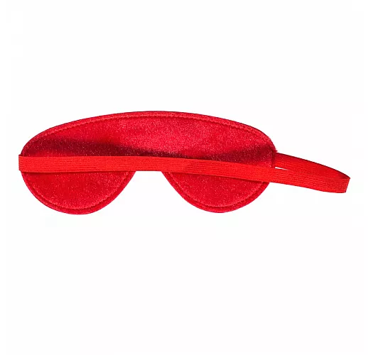 Эффектная закрытая маска Party Hard "Shy Red" с бархатистой подкладкой Эффектная закрытая маска Party Hard "Shy Red" с бархатистой подкладкой