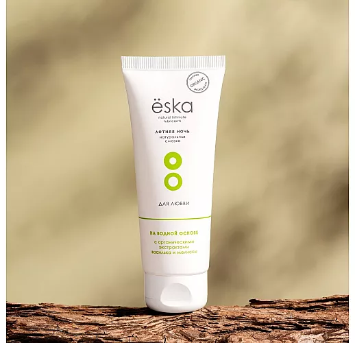 Натуральный лубрикант на водной основе Ёska "Летняя ночь" с ароматом луговых трав - 75 мл.