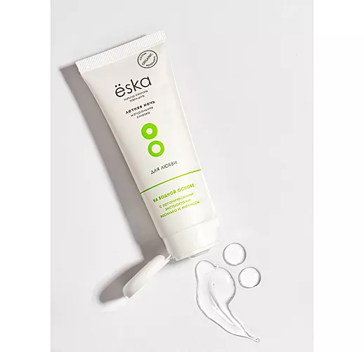 Натуральный лубрикант на водной основе Ёska "Летняя ночь" с ароматом луговых трав - 75 мл.