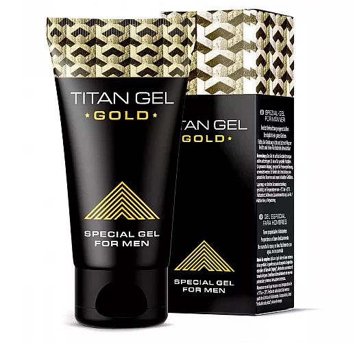 Гель Titan Gel "Gold Tantra" для увеличения члена с повышенным содержанием янтарной кислоты - 50 мл.