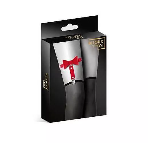 Подвязка с бантиком GARTER WITH BOW красный