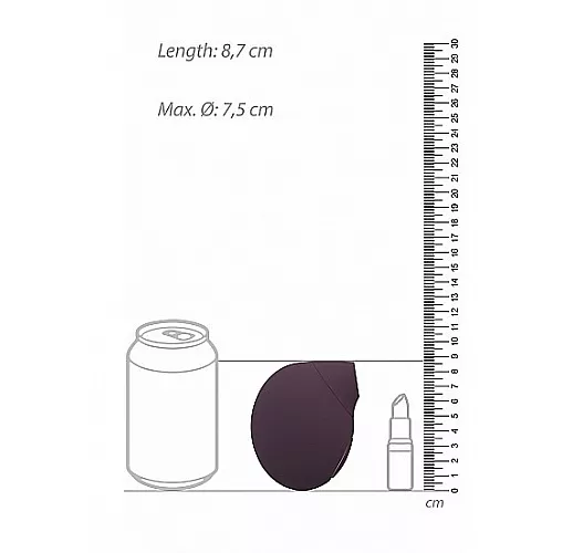 Элегантный вакуумно-волновой массажер клитора Irresistible "Seductive" 11 режимов, IPX7, USB