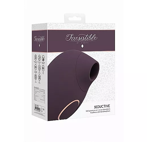 Элегантный вакуумно-волновой массажер клитора Irresistible "Seductive" 11 режимов, IPX7, USB