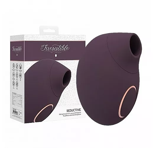 Элегантный вакуумно-волновой массажер клитора Irresistible "Seductive" 11 режимов, IPX7, USB