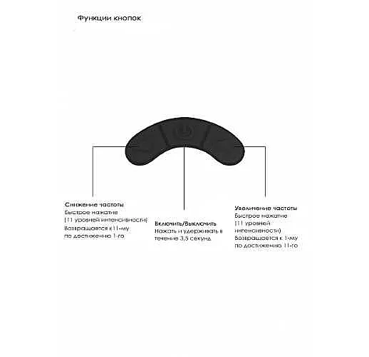 Черный клиторальный вакуум-волновой массажер Irresistible Kissable