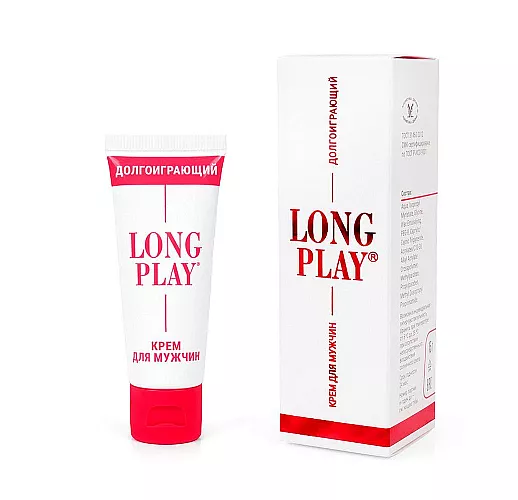 Долгоиграющий крем пролонгатор "Long Play" с сильным пролонгирующим эффектом - 15 мл.
