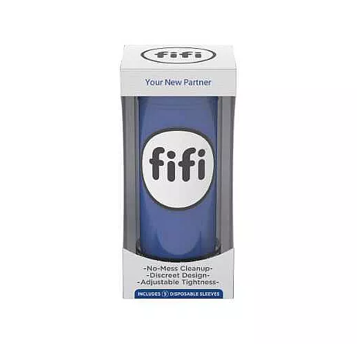 Синий нереалистичный мастурбатор FIFI MALE