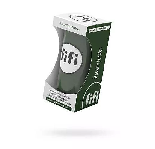 Зеленый нереалистичный мастурбатор FIFI MALE