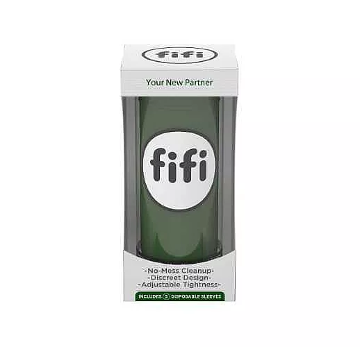 Зеленый нереалистичный мастурбатор FIFI MALE