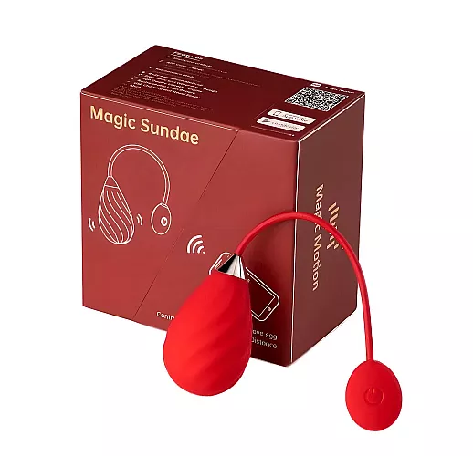 Интерактивное виброяйцо Magic Motion "Magic Sundae" с управлением со смартфона, IPX6, USB, Bluetooth