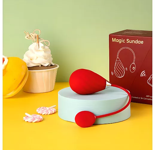 Интерактивное виброяйцо Magic Motion "Magic Sundae" с управлением со смартфона, IPX6, USB, Bluetooth