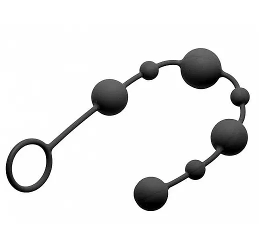Анальная цепочка Linger Graduated Anal Beads - 35 см.