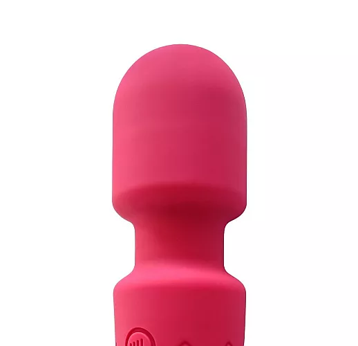 Мощный вибромассажер Lola "Dashing Wand" 20 режимов вибрации, 8 режимов скорости, IPX7, USB - 21 см.