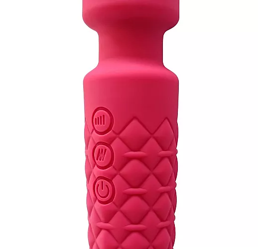 Мощный вибромассажер Lola "Dashing Wand" 20 режимов вибрации, 8 режимов скорости, IPX7, USB - 21 см.