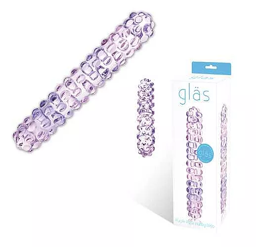 Двухцветный стик Purple Rose Nubby - 17,5 см.