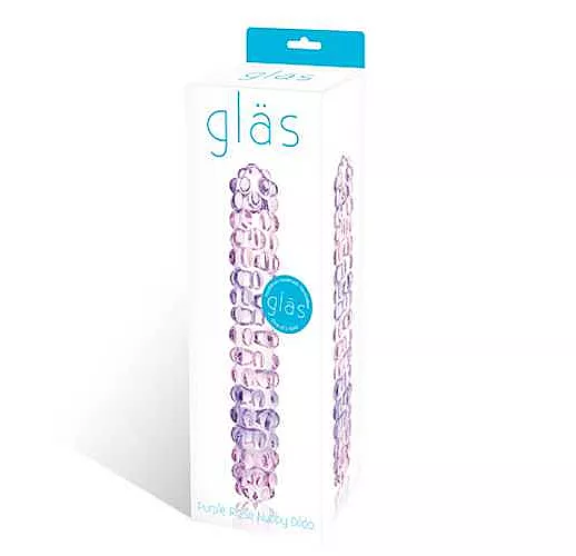 Двухцветный стик Purple Rose Nubby - 17,5 см.