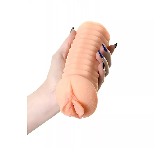 Двухслойный мастурбатор-вагина Kokos "Elegance.006" с внутренней имитацией структуры влагалища