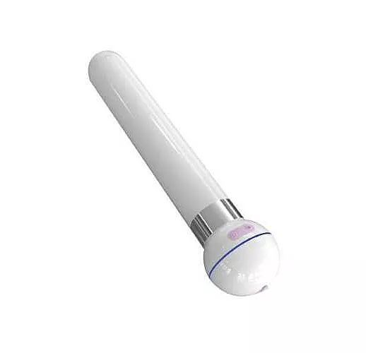 Водонепроницаемый белый вибратор Touch Vibe - 20,5 см. Водонепроницаемый белый вибратор Touch Vibe - 20,5 см.