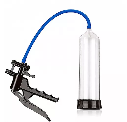 Прозрачная вакуумная помпа Penis Pump с насосом - 20 см. ⌀ 5,5 см.
