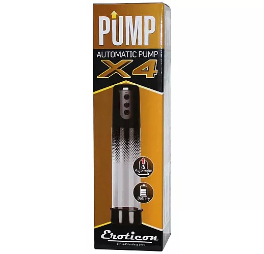 Автоматическая вакуумная помпа Eroticon PUMP X4