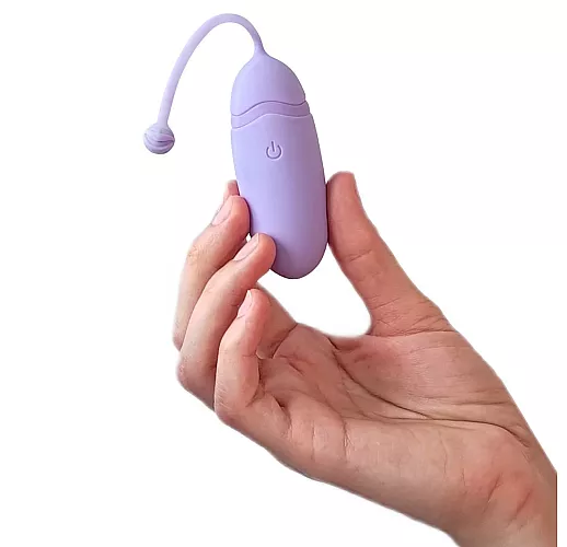 Силиконовое виброяйцо Love Story "Mata Hari Lilac" с 10 режимами вибрации, пультом ДУ, IPX6, USB