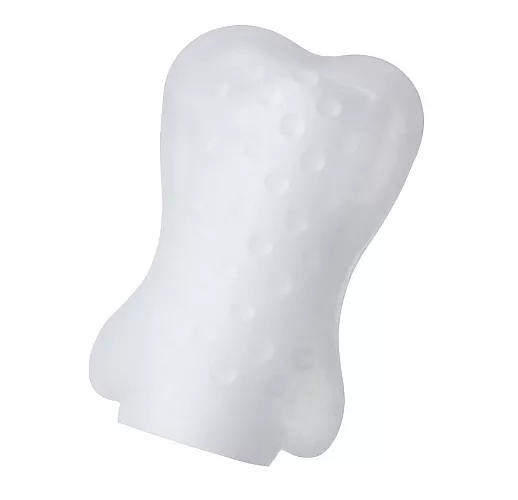 Белый мастурбатор A-Toys Pocket Dotty