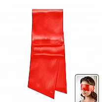 Изысканная атласная лента на глаза Arsenal "Romantic" красного цвета