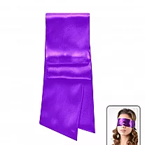 Изысканная атласная лента на глаза Arsenal "Romantic" фиолетового цвета